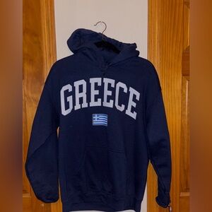 Gildan Dark Blue Greece Hoodie